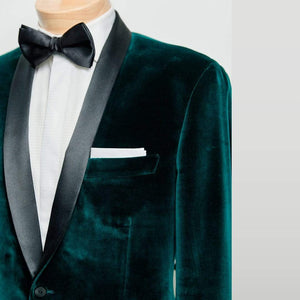 Emerald Green Velvet Tuxedo