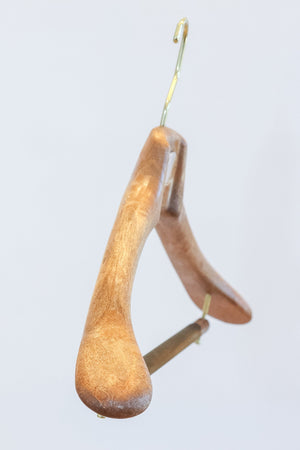 Luxury Wood Grain Suit Hanger