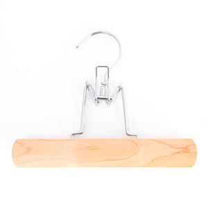 Luxury Wooden Men's Trouser Hanger-Lingo Luxe Bespoke