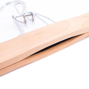 Luxury Wooden Men's Trouser Hanger-Lingo Luxe Bespoke