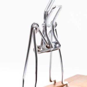 Luxury Wooden Men's Trouser Hanger-Lingo Luxe Bespoke