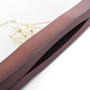 Luxury Wooden Men's Trouser Hanger-Lingo Luxe Bespoke