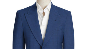 Royal Blue Melange Suit