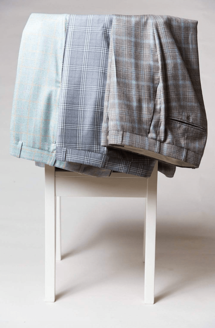Bespoke Trousers | Lingo Luxe Bespoke Trouser of Scabal Fabric