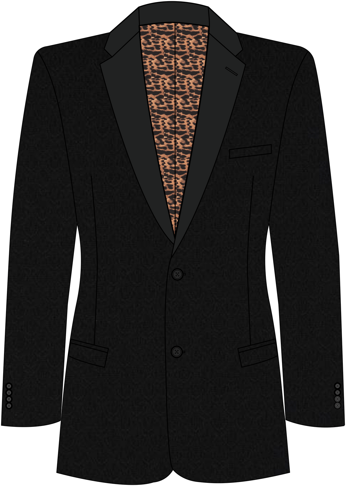 Black Mohair Suit