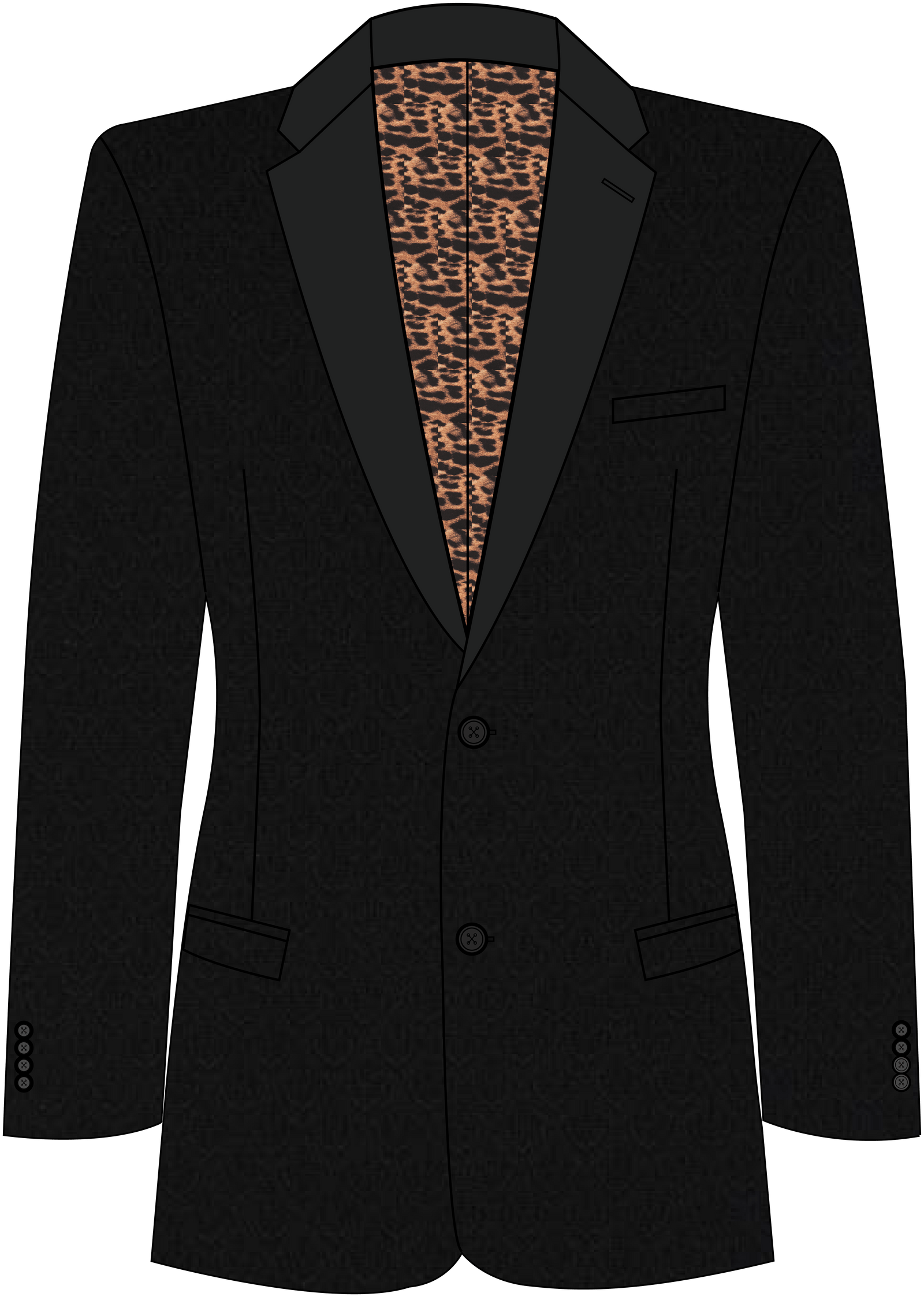 Black Mohair Suit