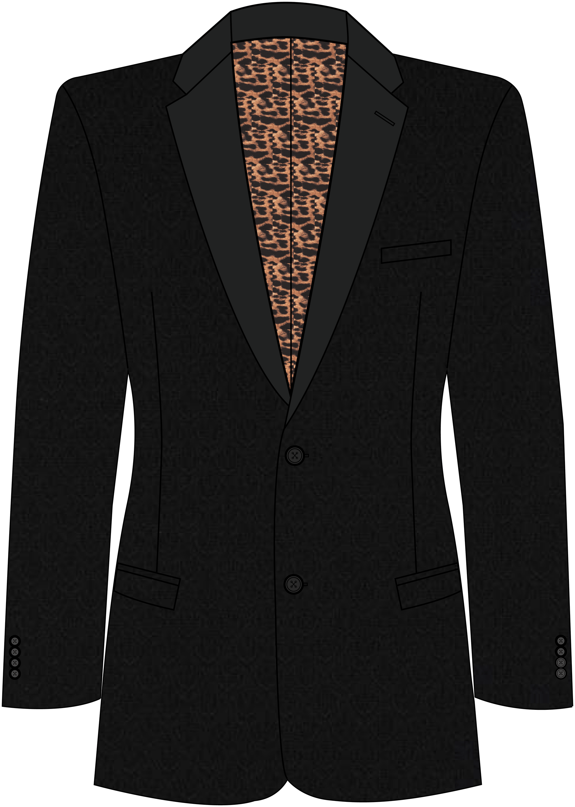 Black Mohair Suit