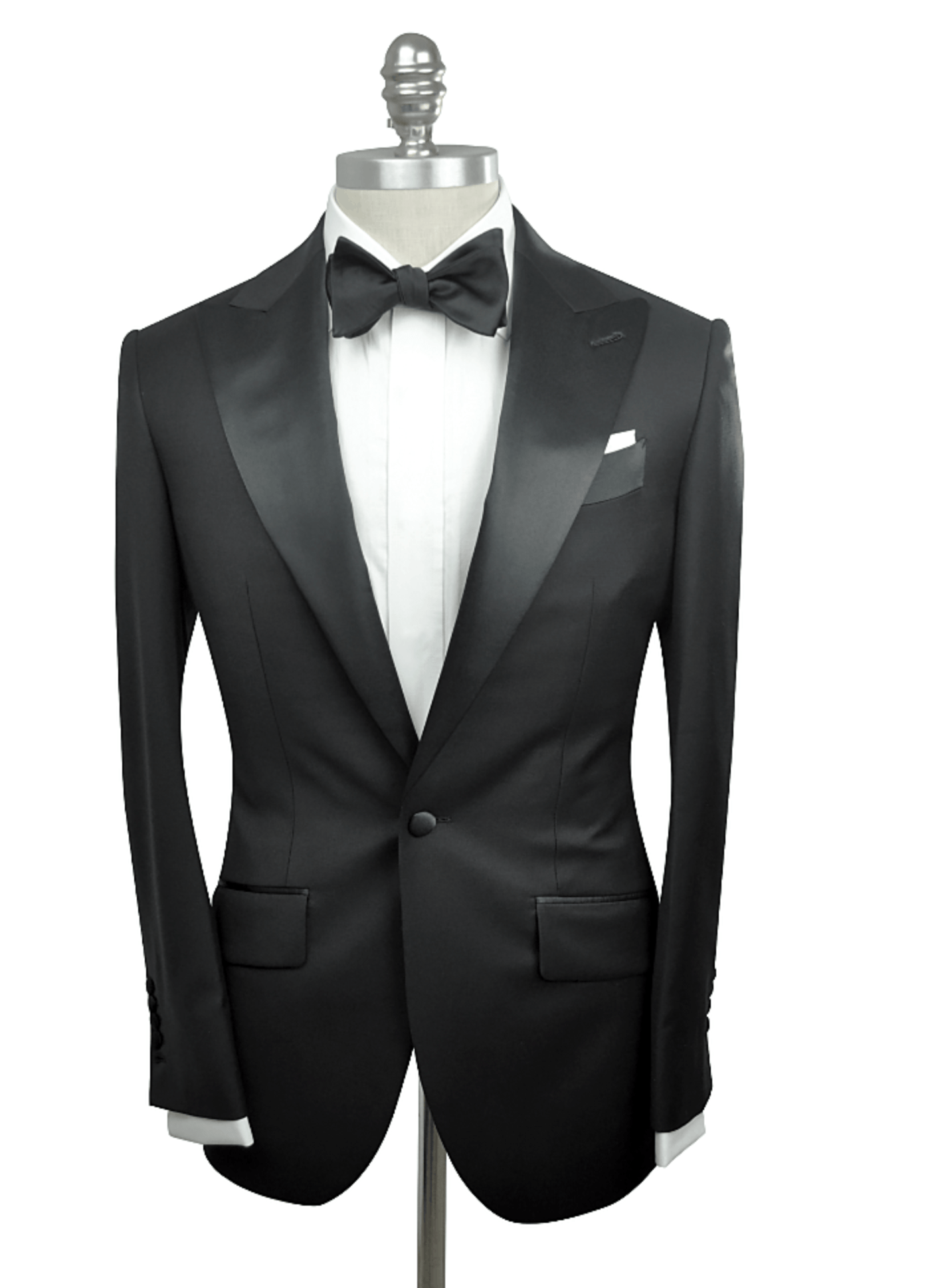 BLACK PEAK LAPEL TUXEDO