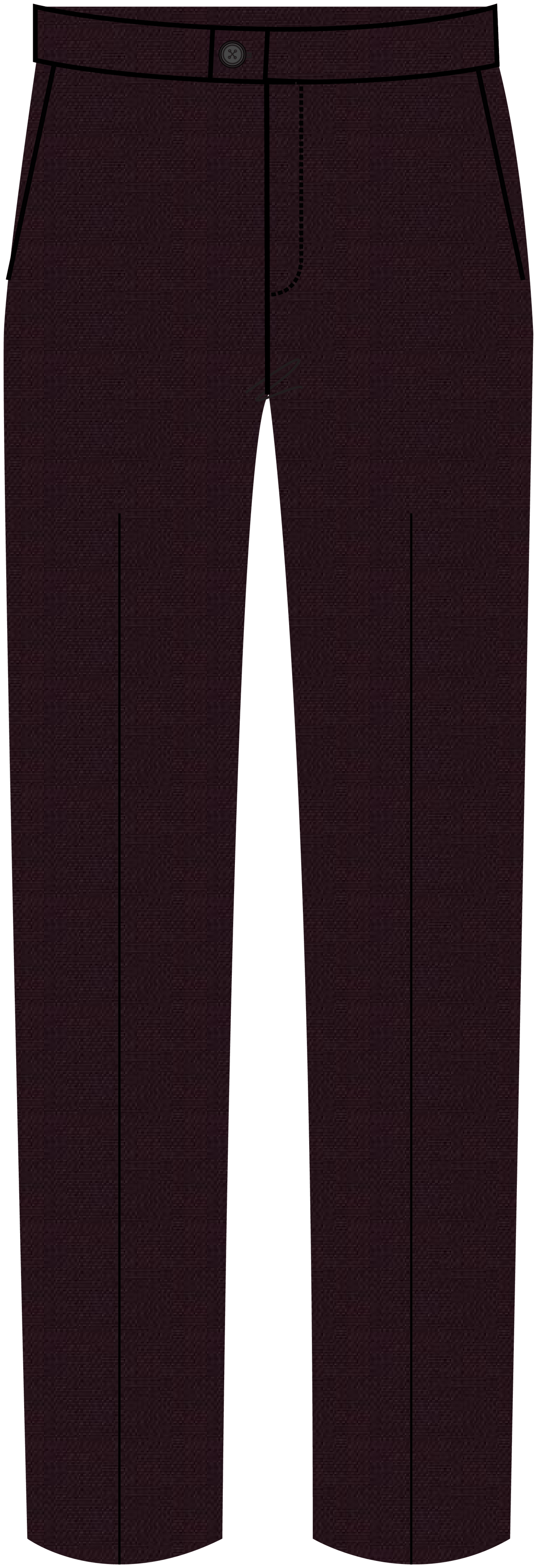 Burgundy Kid Mohair Tuxedo