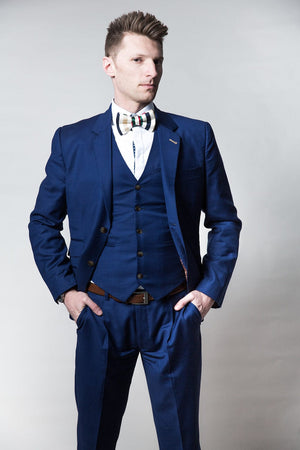 Custom Suit| 3 Piece Suit Cavani Fabric