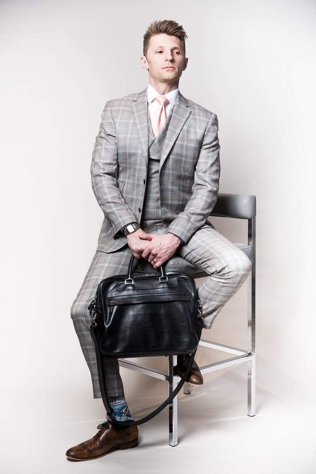 Custom Suit | 3 Piece Suit Huddersfield Fabric