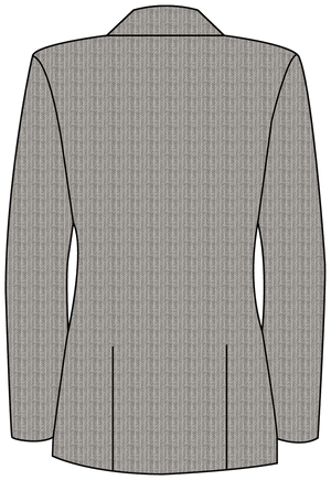 Dalton Flannel Grey with Stripe Three Piece