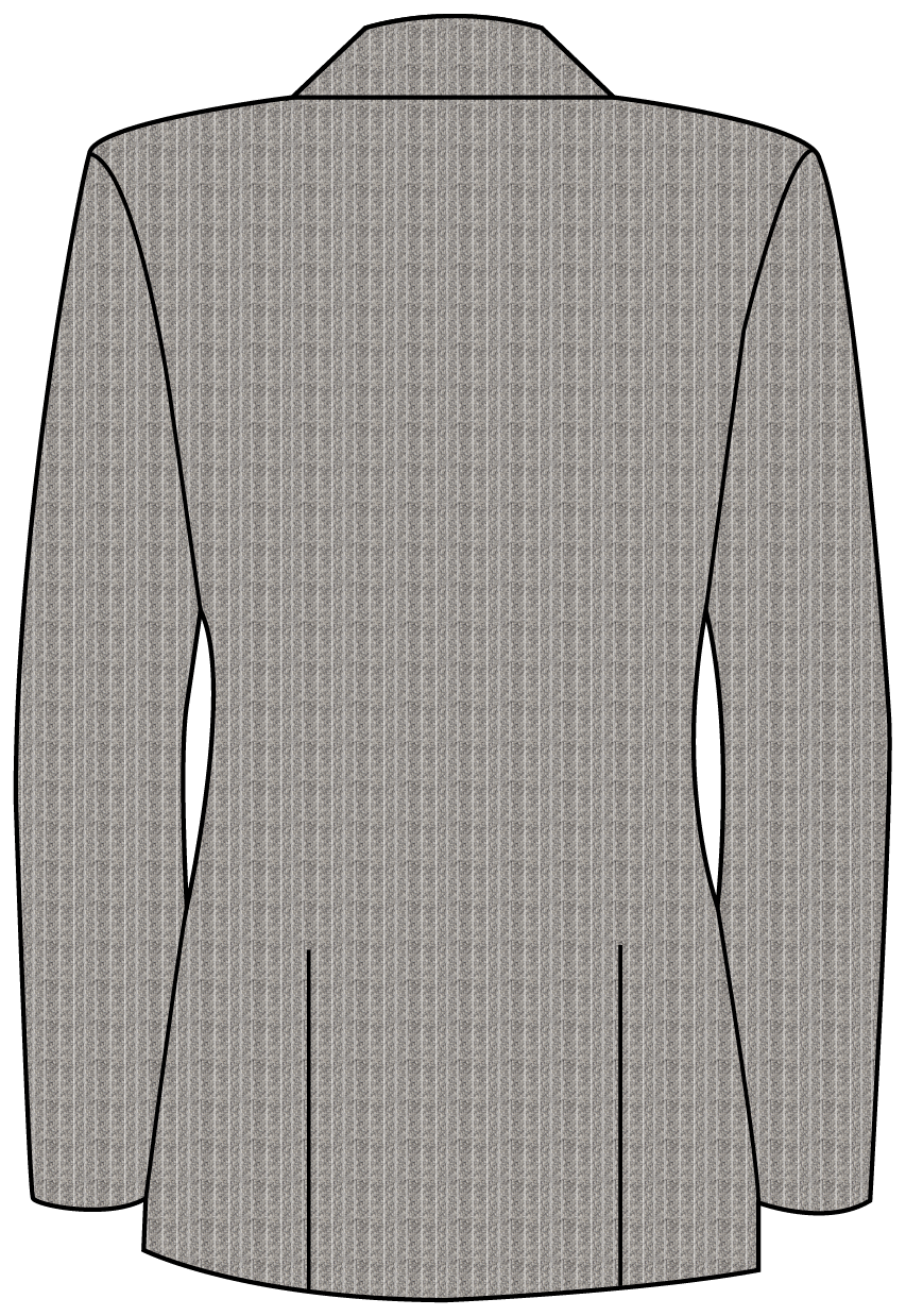 Dalton Grey Stripe With Flannel