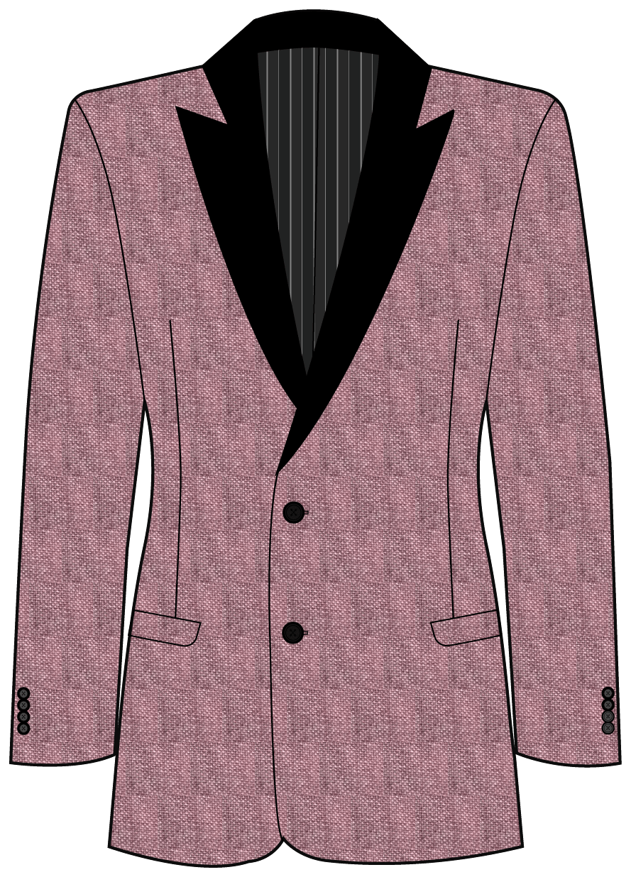Integrity Light Maroon Mohair Suit