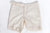 Men's Belted Short  Loro Piana- Lingo Luxe Ivory Linen