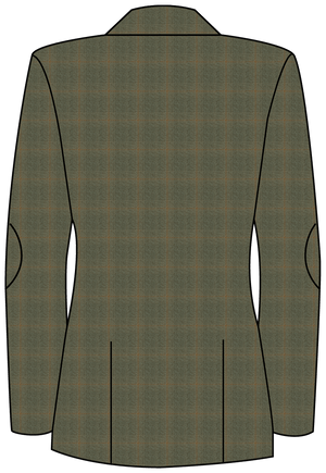 Moorland Tweed Sage Check Blazer