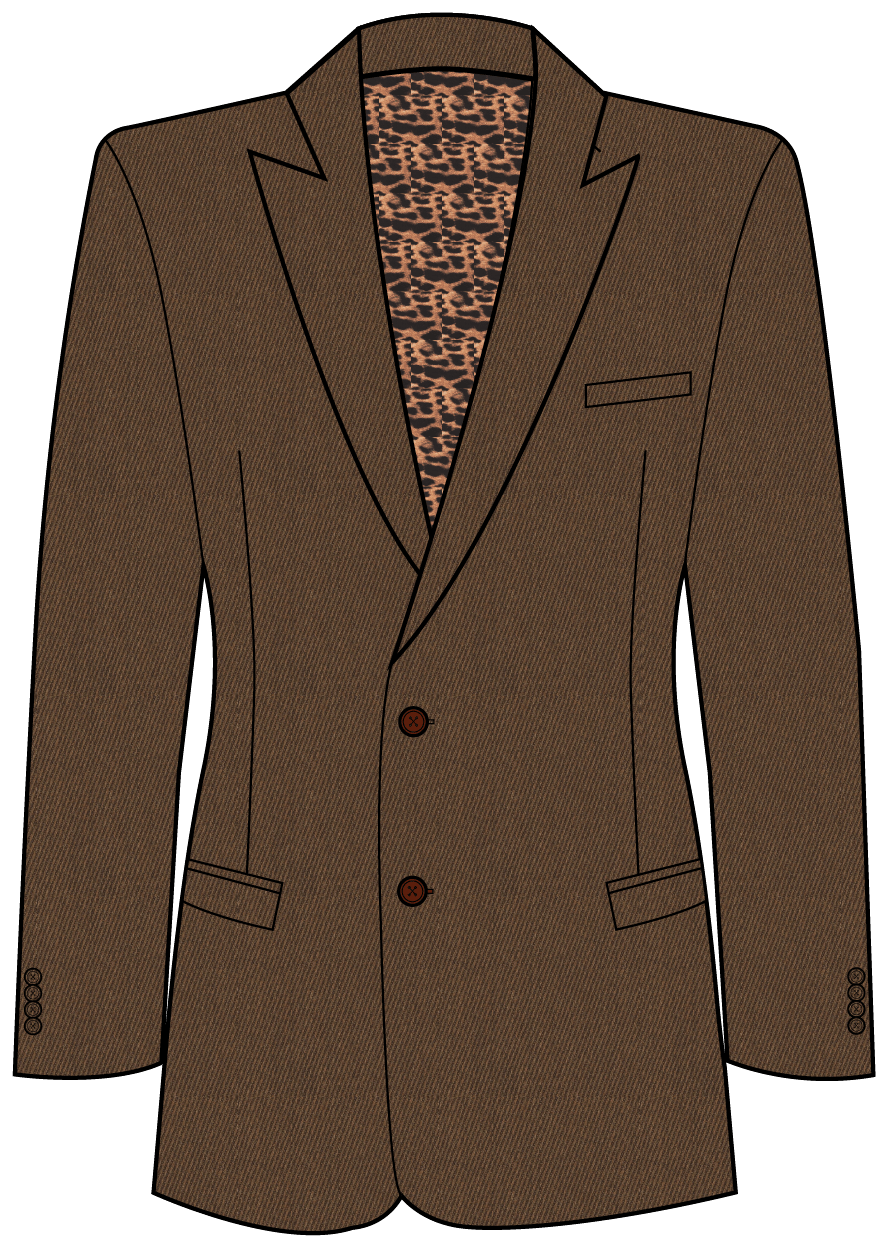 Seasonal Classic Brown Whipcord Suit