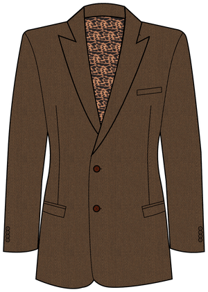 Seasonal Classic Brown Whipcord Suit