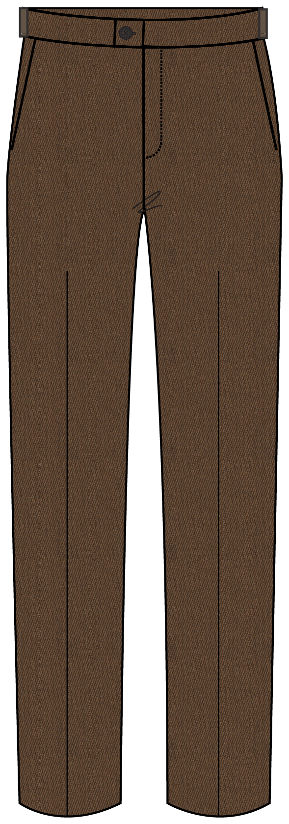 Seasonal Classic Brown Whipcord Suit