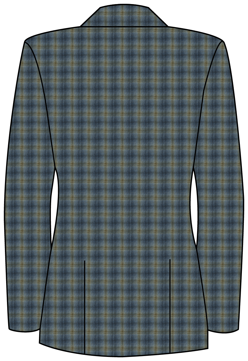 Sherry Kash Blue Diffused Blazer