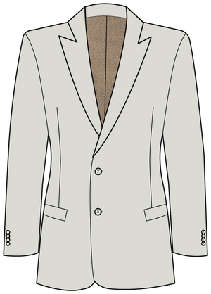 Winter White Corduroy Suit