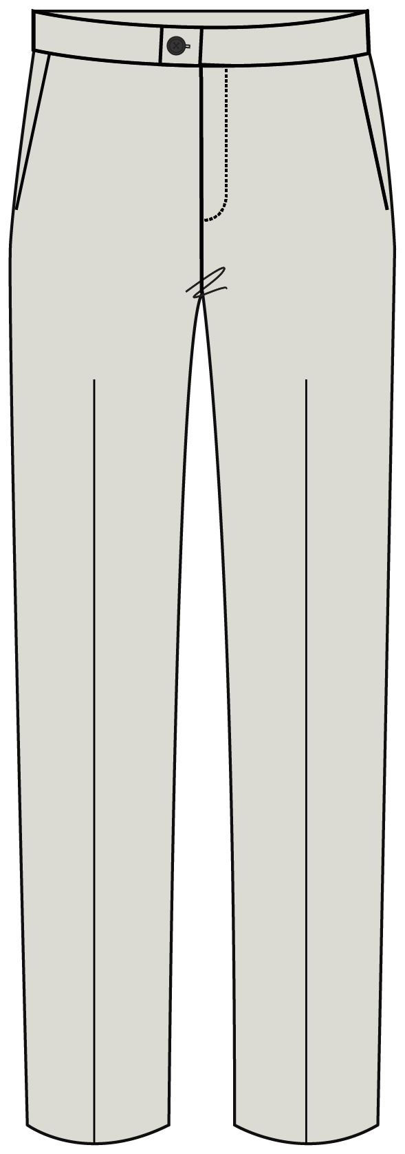 Winter White Corduroy Suit