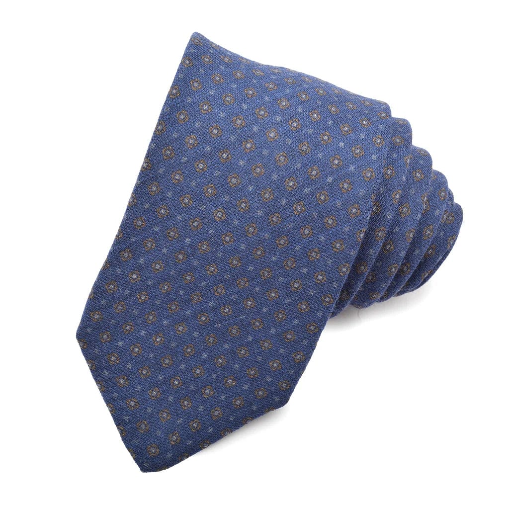 DION Silk Tie "Geometric Grace"