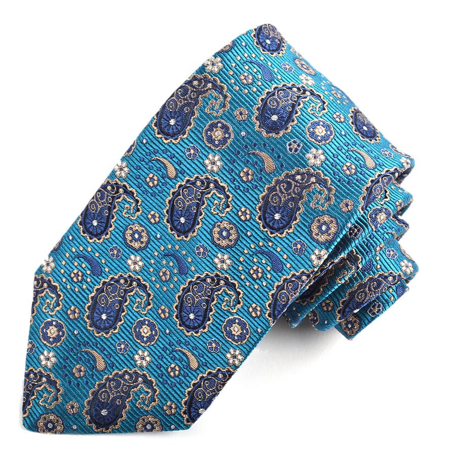 DION Silk Tie "Paisley Perfection"