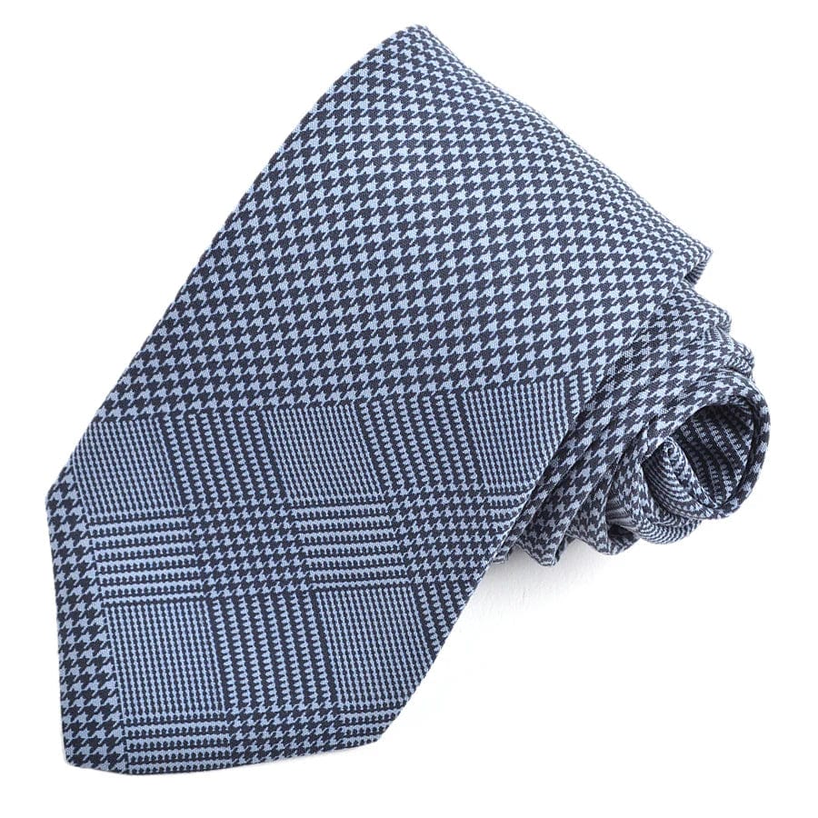 DION Silk Tie "Plaid Panache "