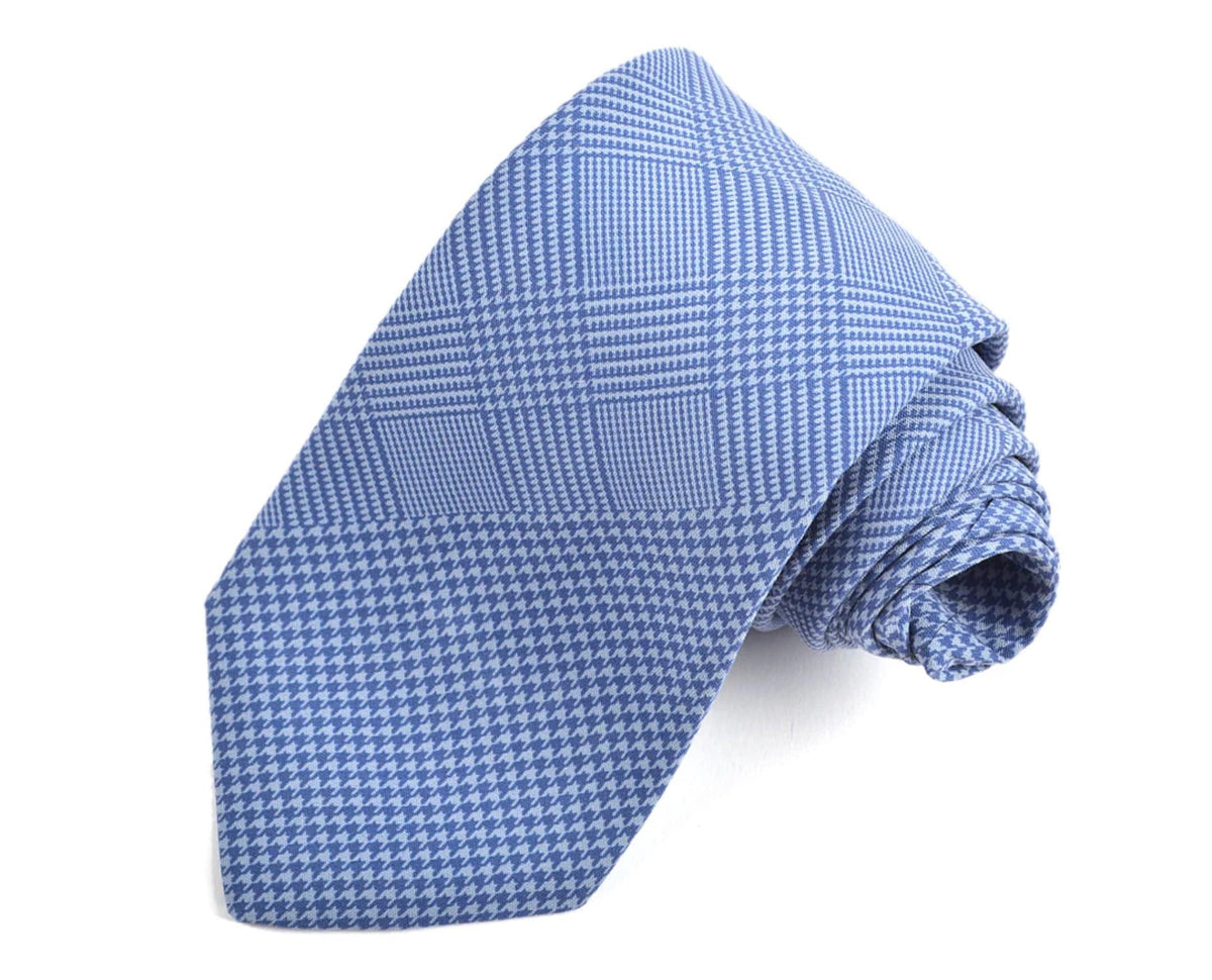 DION Silk Tie "Plaid Panache "