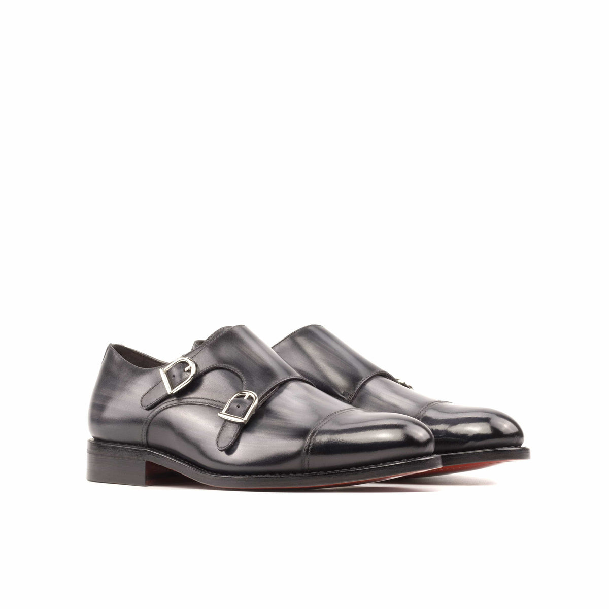 DOUBLE MONK STRAP SHOES