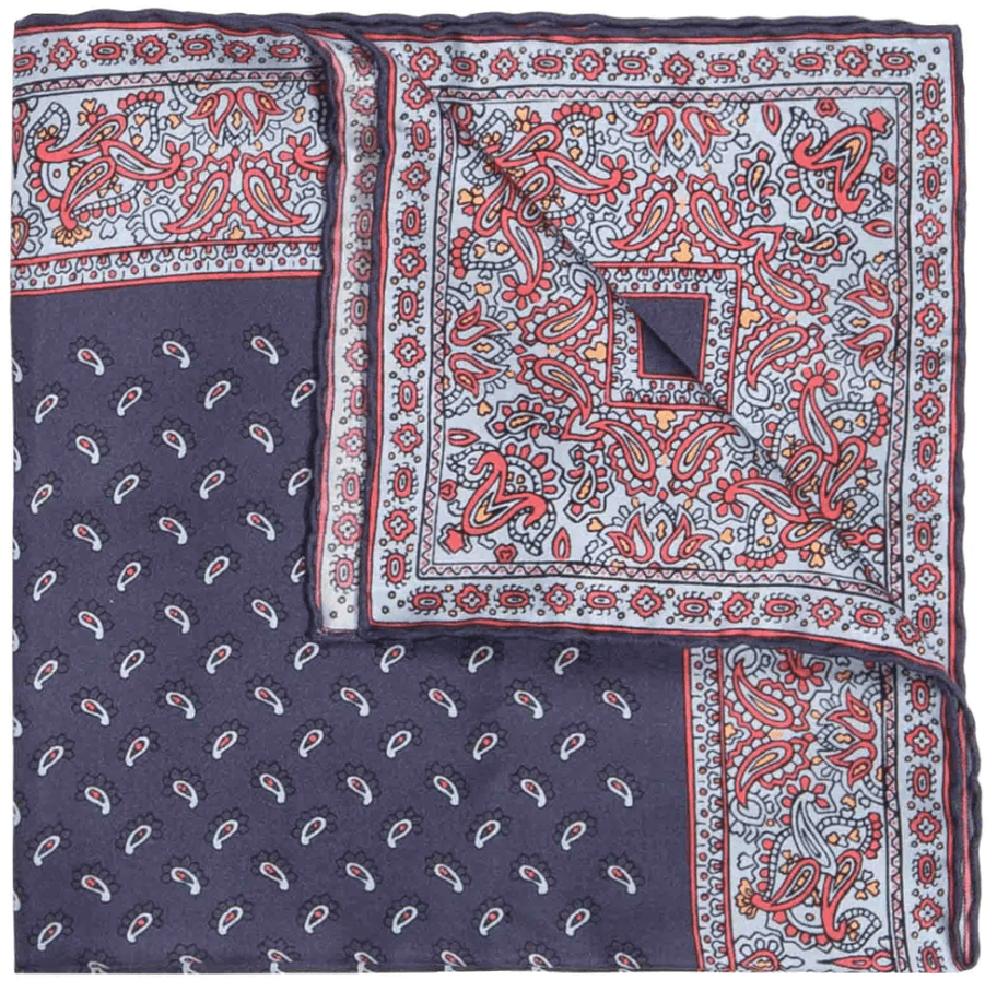 SÉRA- ELDER SOAVE- SILK POCKET SQUARE