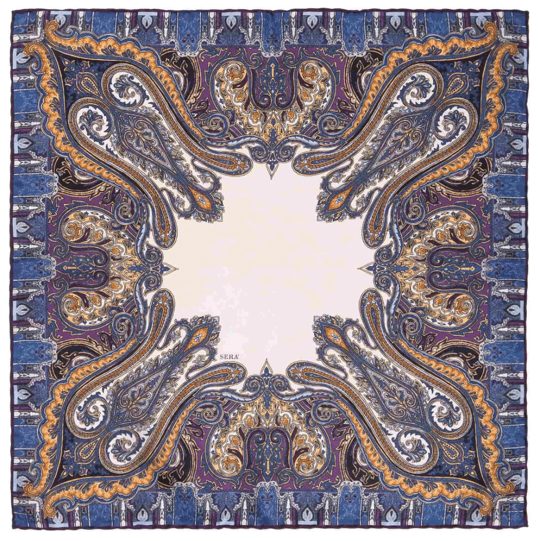 SÉRA- FIRENZE- SILK POCKET SQUARE