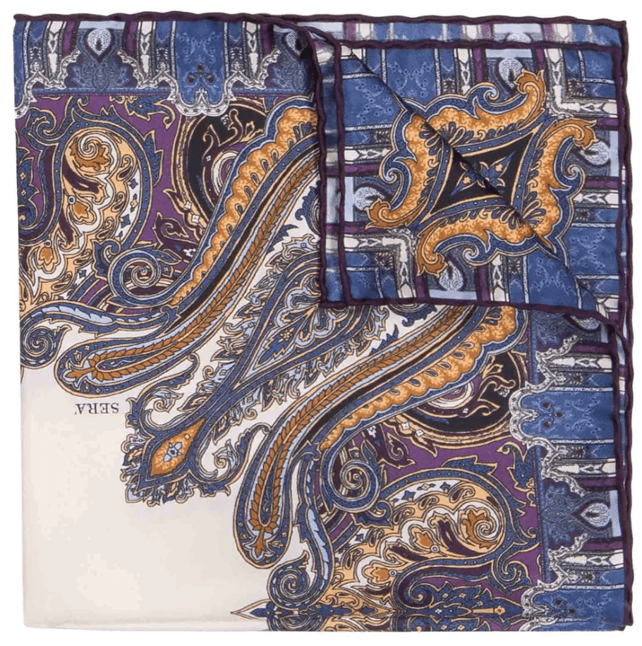 SÉRA- FIRENZE- SILK POCKET SQUARE