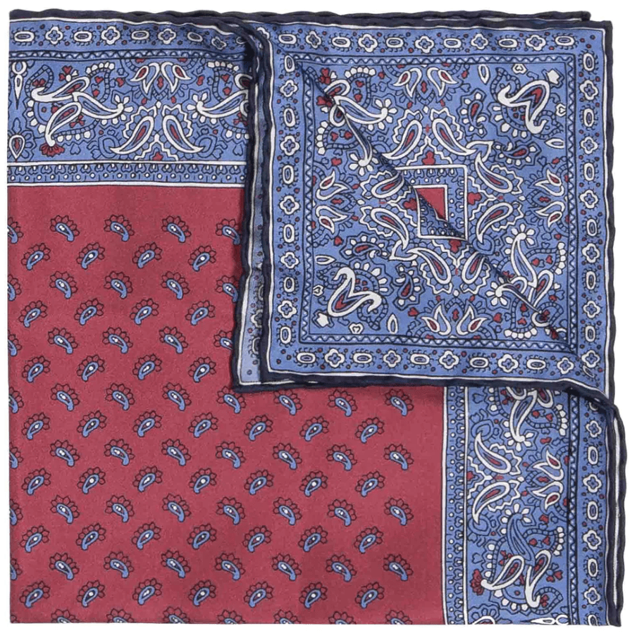 SÉRA- GRAPEFRUIT SOAVE- SILK POCKET SQUARE