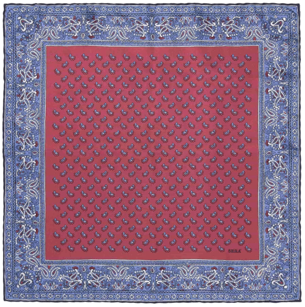 SÉRA- GRAPEFRUIT SOAVE- SILK POCKET SQUARE