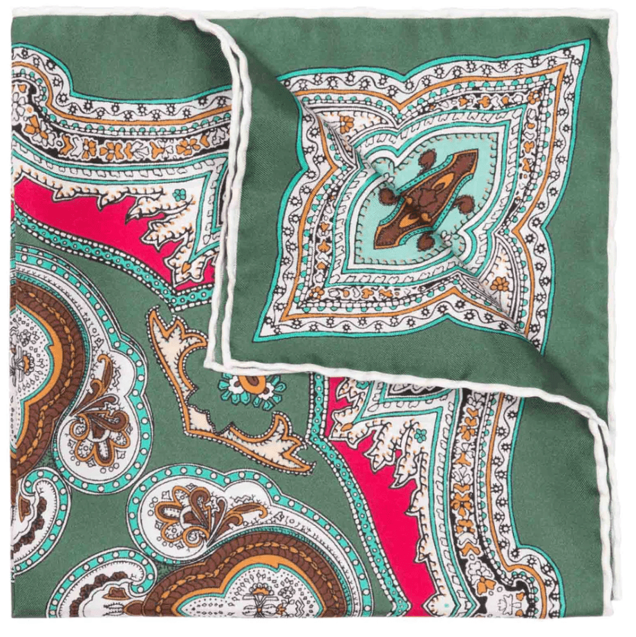 SÉRA- LIPARI- SILK POCKET SQUARE