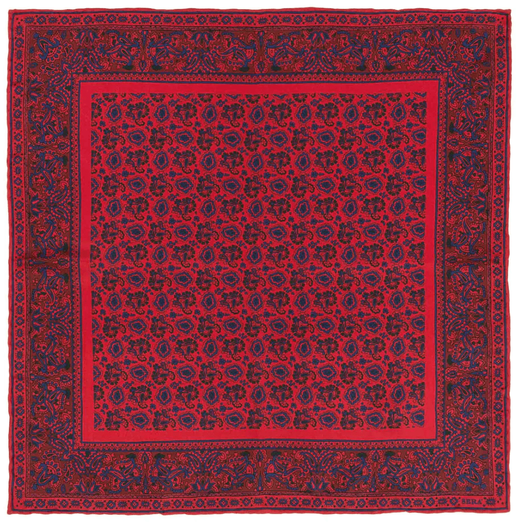 SÉRA- LITCHI PROSECCO- SILK POCKET SQUARE