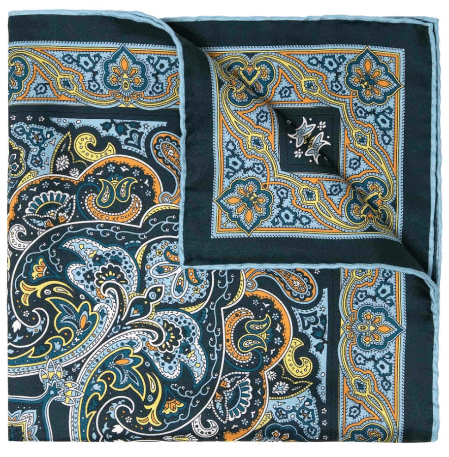 SÉRA- MONTEROSSO- SILK POCKET SQUARE