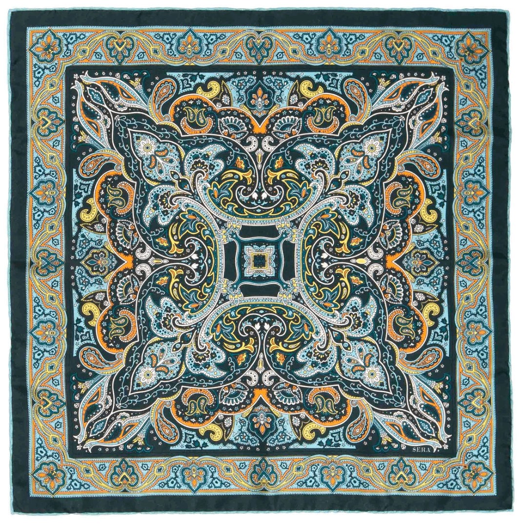 SÉRA- MONTEROSSO- SILK POCKET SQUARE