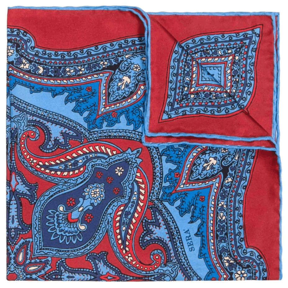SÉRA- SUGAR RIPASSO- SILK POCKET SQUARE