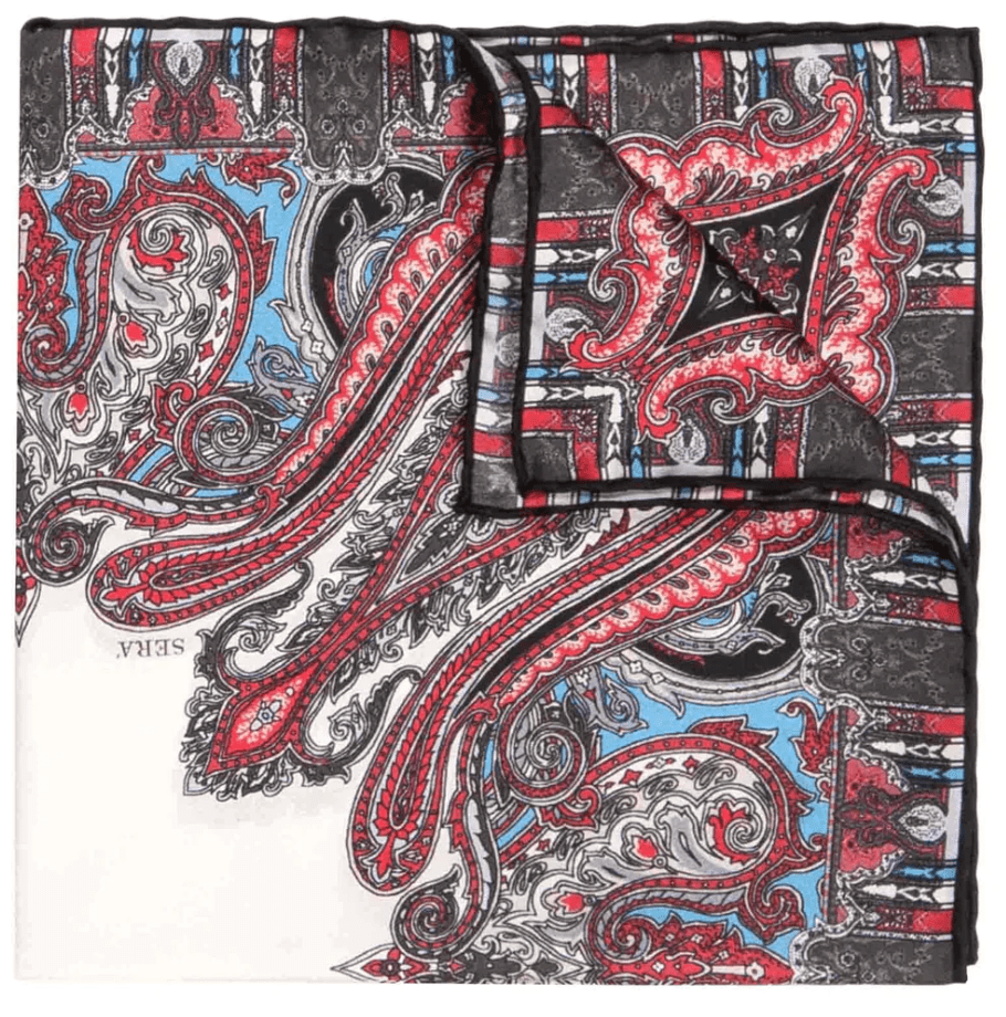 SÉRA- VENEZIA- SILK POCKET SQUARE