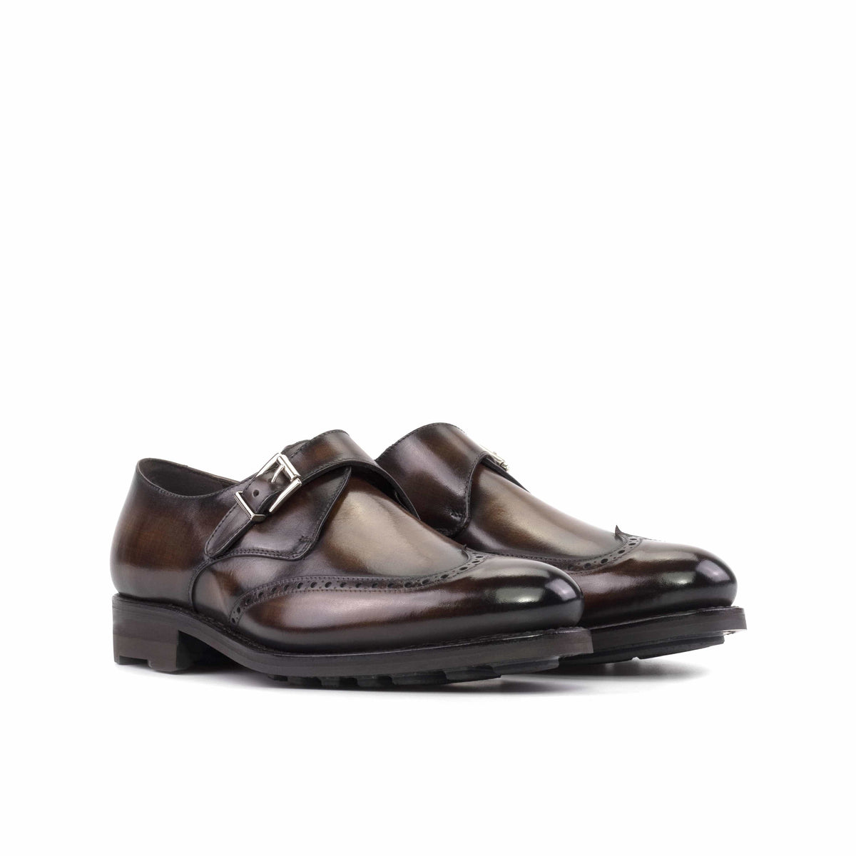 SINGLE MONK STRAP SHOES