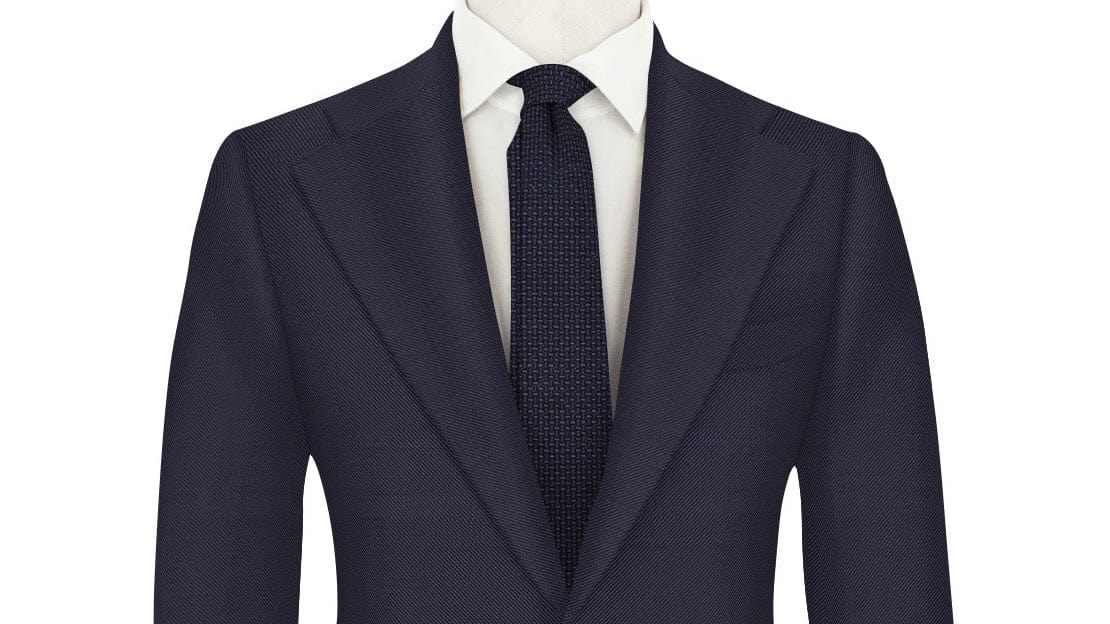 Medium Blue Super 110's Suit