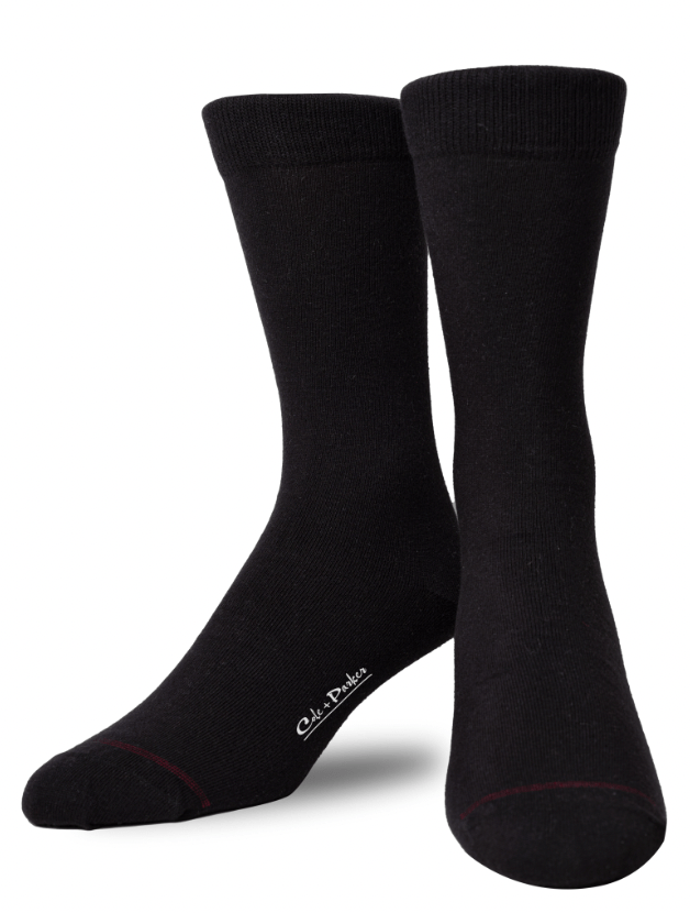 SOCKS | BLACK PLAIN