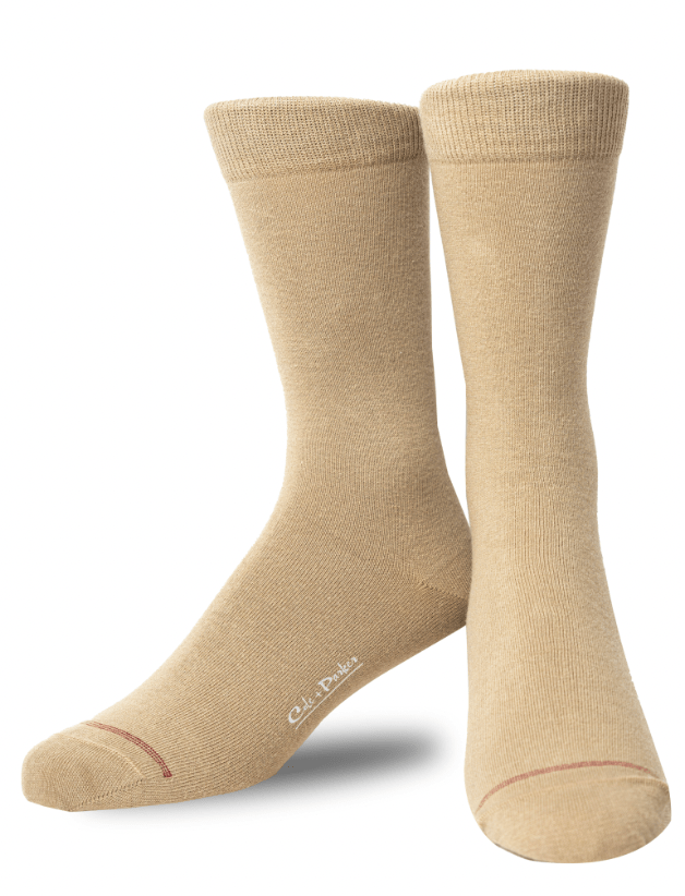 SOCKS | TAN PLAIN