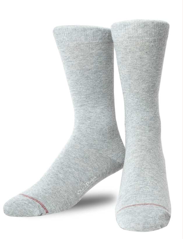 SOCKS | LIGHT GREY PLAIN