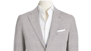 Ash Grey 50/50 Melange Suit