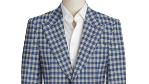 Blue & Grey Check Jacket