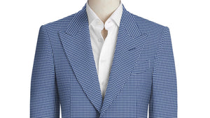 Blue Houndstooth Jacket